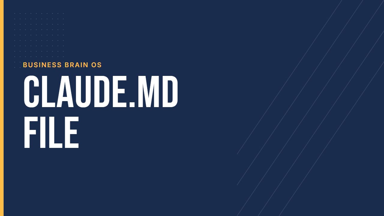 CLAUDE.md File